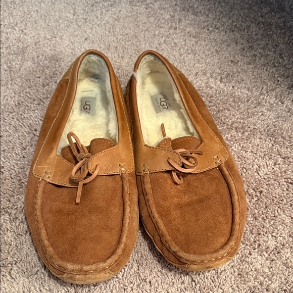 UGG Other - UGG Men's Tan Suede Slip-On Loafers